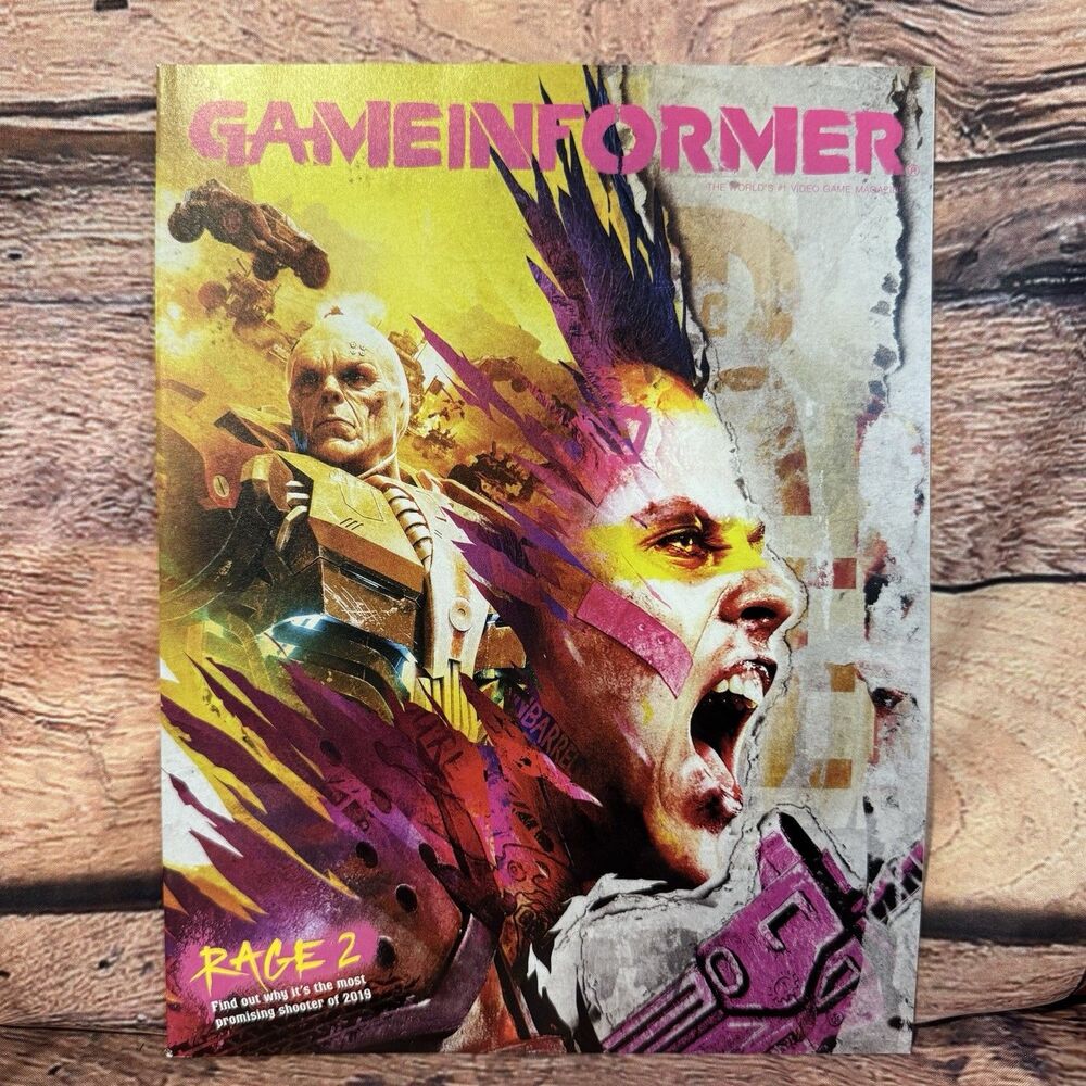Game Informer Magazine 309 January 2019 Rage 2 Cover Issue Subscriber Mailing